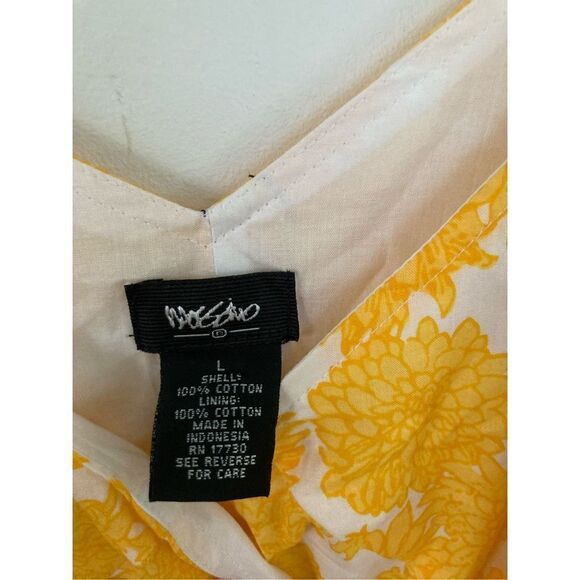Mossino yellow and white floral wrap dress‎ - Picture 2 of 3